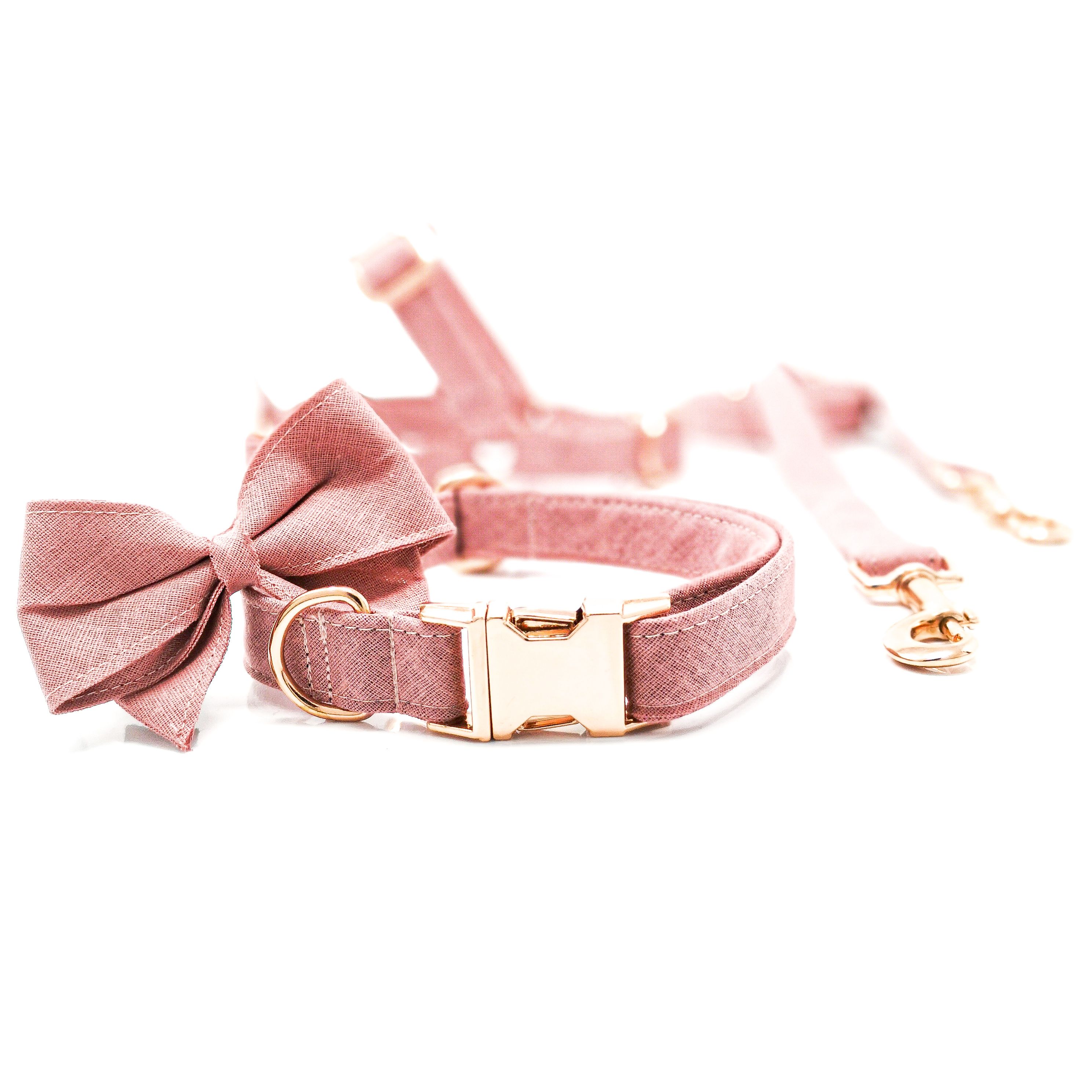 rose gold dog collar hardware