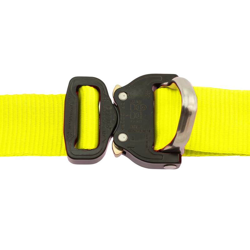 Neon Yellow Polypropylene Webbing, wide 15 - 40 mm