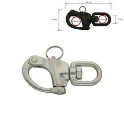 Stainless steel Snap hook 82 mm