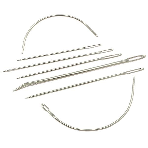 tao pipe 10 Pieces Curved Upholstery Hand Sewing Needles Sewing