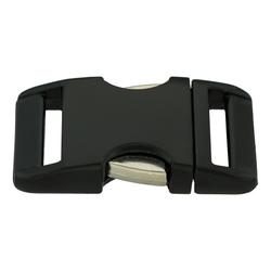 6 Sets Belt Tip with Screw Belt Buckle End Tip 1 Inch Webbing Tip Strap End  Caps for Webbing Belt Belt Clip Repair Belt Ending DIY Sewing Craft(Black)  