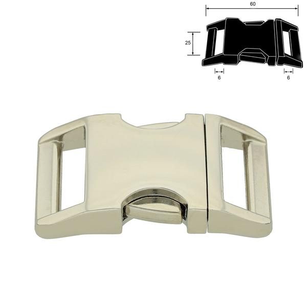 Aluminum side release buckles on sale wholesale