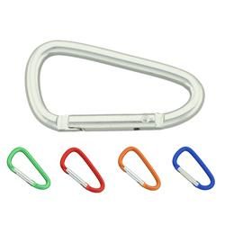 Carabiner Clip Keychain Hamineler 20 Pack 1.97 inch Stainless Steel Spring Snap Hook Outdoor Gym Dog Leash Harness Fishing Silver Quick Link Clip Small M5 Carabiners for Camping Hiking 