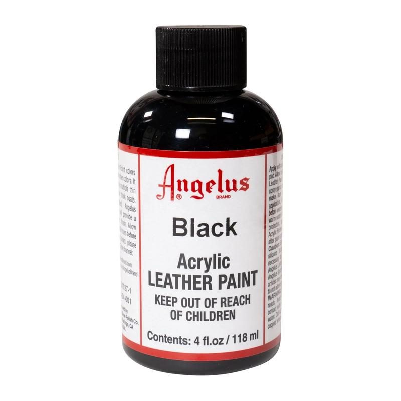 Angelus Acrylic Leather Finisher - 4 oz. Bottle - No. 600 Normal 
