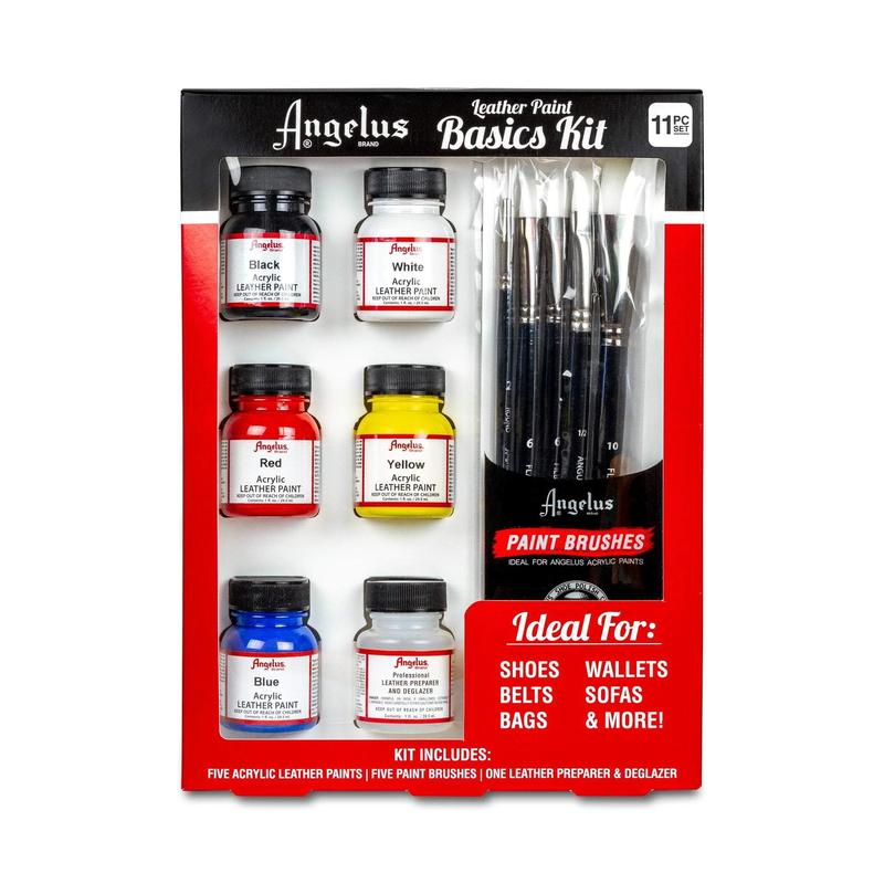 Angelus Preparer & Deglazer / For Use with Angelus Leather Dye & Paints