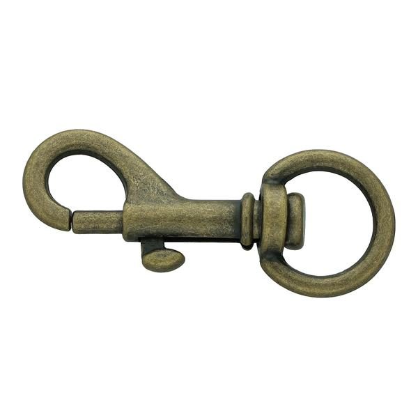 Swivel Eye Bolt Snap Hook Stainless Steel 12MM (Key Ring Leash
