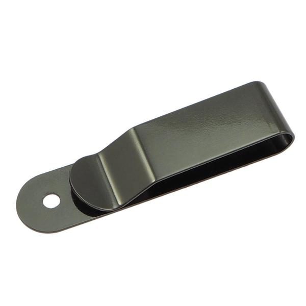Metal belt clip