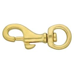 Solid Brass Double Swivel Snaps