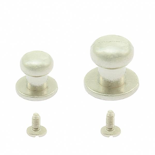 Button Studs - Nickel Plated
