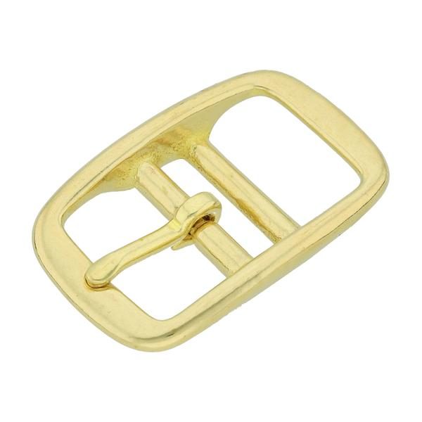 Double Bar Collar Buckle 16 - 25 mm, Brass