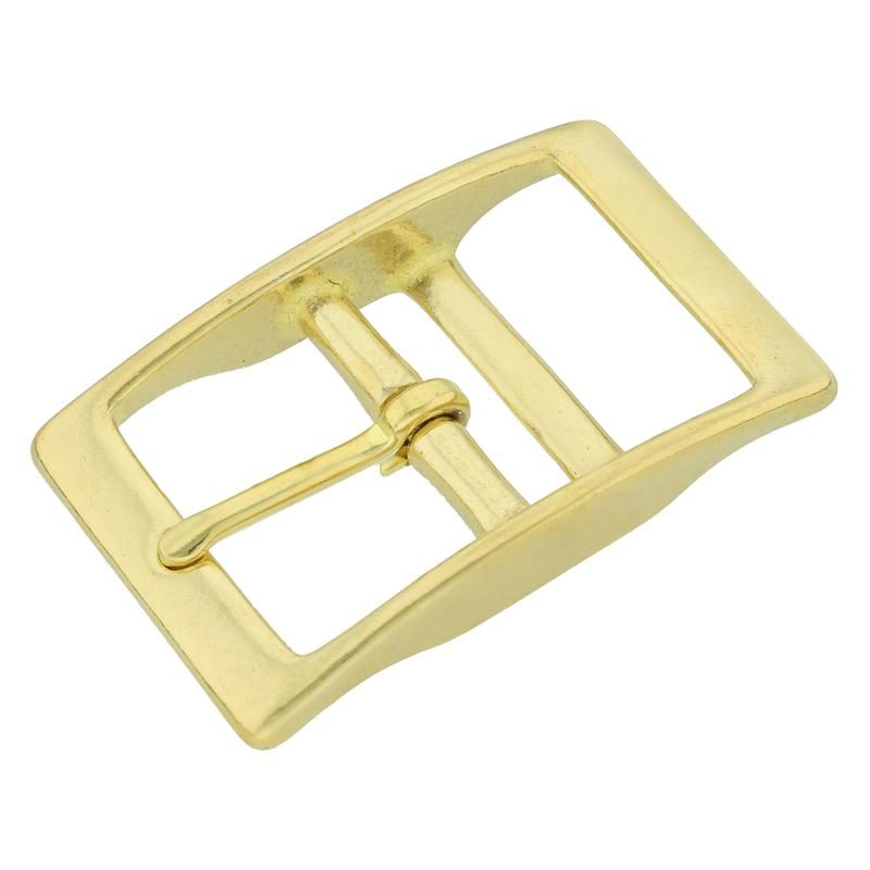 Double Bar Collar Buckle 13 - 40 mm, Brass