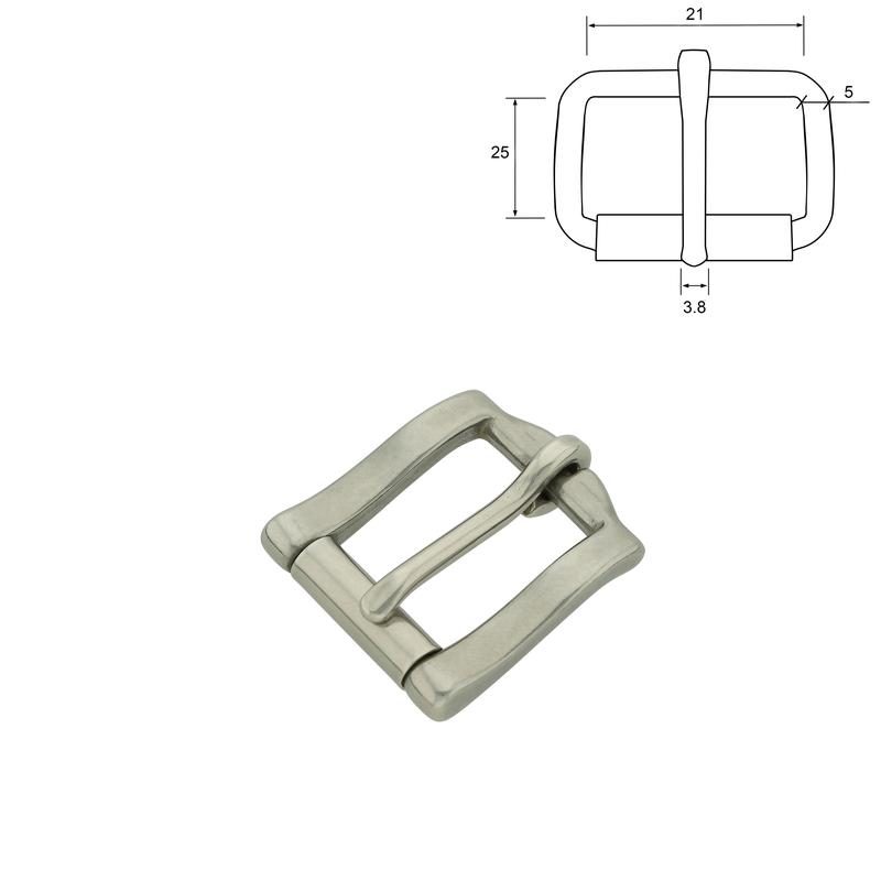 Roller Belt Buckle - CNC Machined 304SS