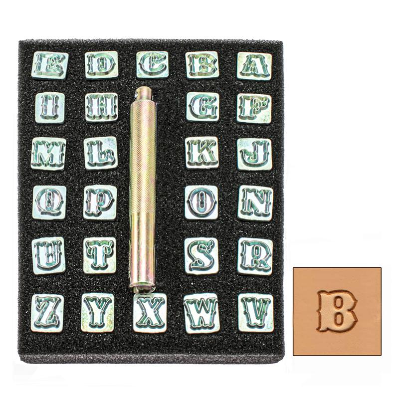 13 mm Standard Alphabet Set 8130-00 Tandy Leather Craftool� 1/2 