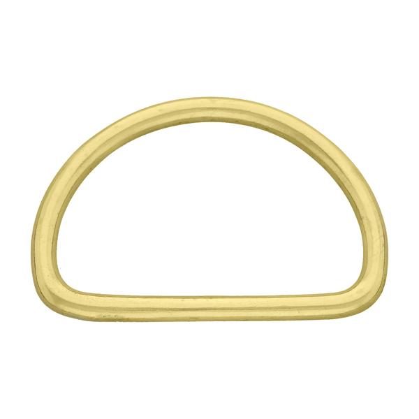 IstaTools® D-Ringe in Messing nickelfrei rostfrei Halbrund Ring Halbrunde D-Ring 