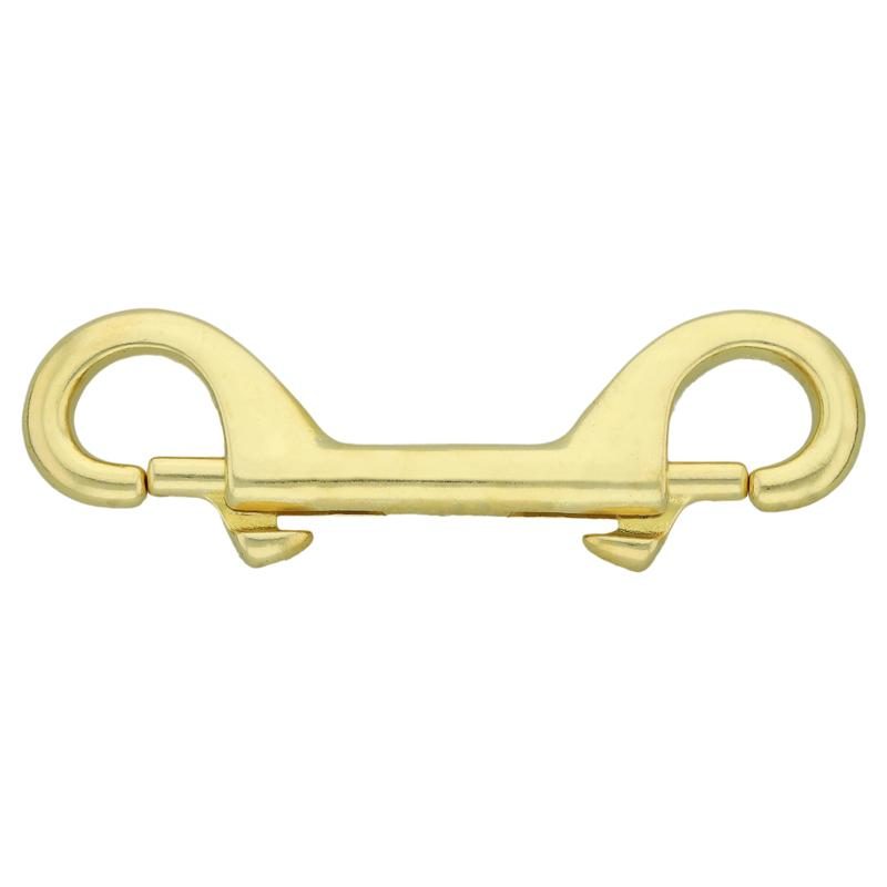 Double Ended Bolt Snap 94 mm/10-12 - Brass