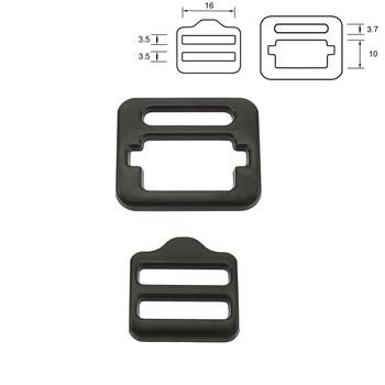 Belt Clip 25 mm/50 mm - Black Nickel
