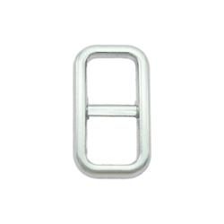 Nickle Plated Sliding 1 x 40mm Bar Buckle Handy Straps 