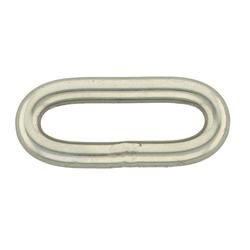 Healifty 20pcs d forme anneaux en métal d anneau polyvalent d anneau sac  accessoires pour bricolage colliers de chien harnais sangle tissu sangle 32  x 16 x 2 8 mm (or) 
