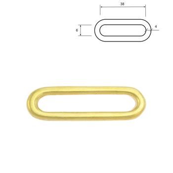 Oval Ring 26 - 50 mm, Brass