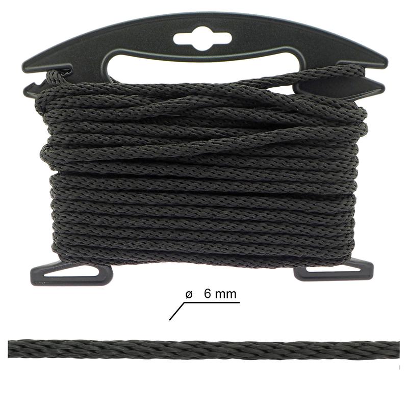 Buy PP Multifilament Black 28mm Barrier Rope