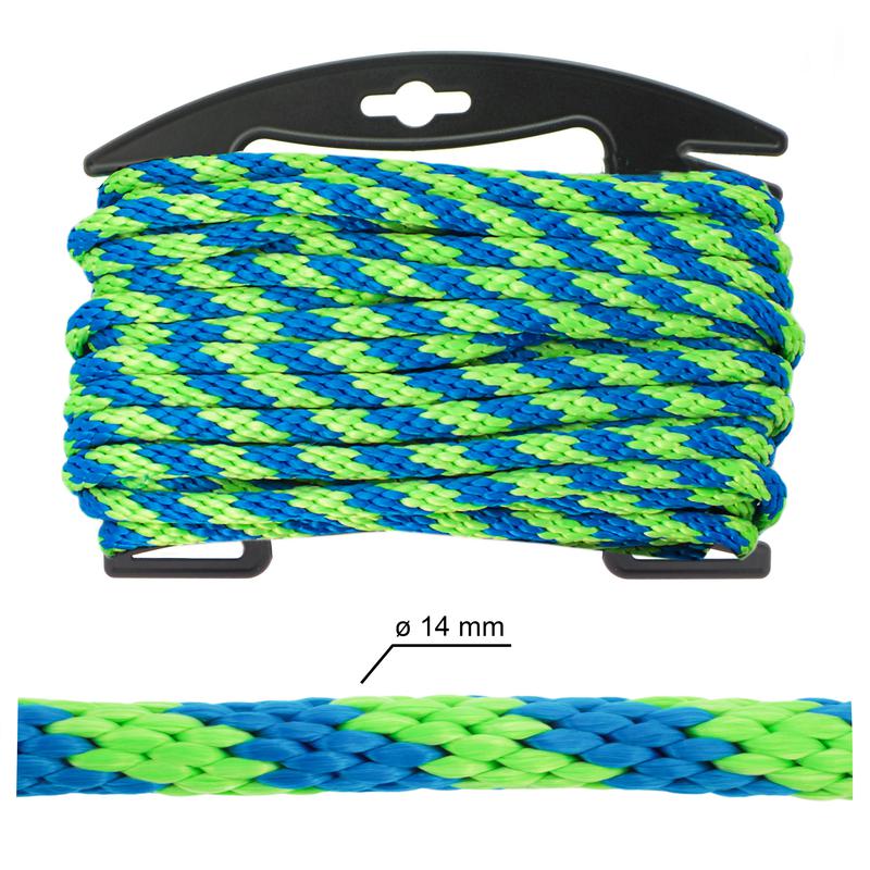 Rope - Neon Green / Blue
