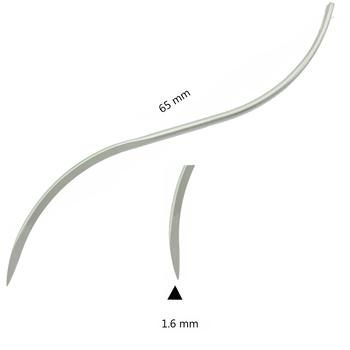 Single Curved Sewing Needle