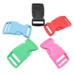 Red Snail 6PCS Plastic Buckles for Straps 1 Inch - Side Release Buckle,  Sewing Clips for Dog Collar, Helmet Buckle