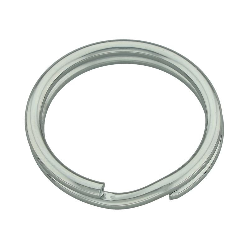 Split O Ring Hardened Chrome Plated, Metal Shower Curtain Rings Bunnings