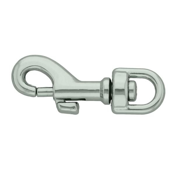 Snap Hook 39 mm/6 - Chrome Plated