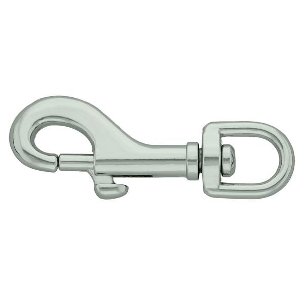 Snap Hook 61 mm/10-13 - Chrome Plated