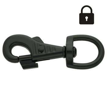 Snap Hook with Safety Lock 88 mm/20, round eye