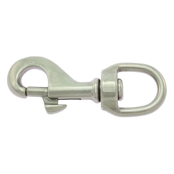 Swivel Eye Snap Hook 82mm Stainless Steel Pet Hardware