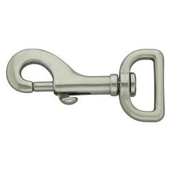 Fixed Eye Snap Hook 3/8 (Stainless Steel)