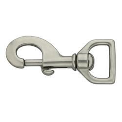 3 8 inch Snap Hooks 304 Stainless Plated Steel Box of 25, from Best Materials