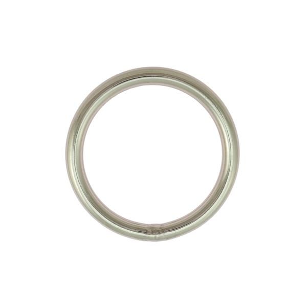 5 Pcs Multi-Purpose Metal O Ring Buckle Welded 46mm x 40mm x 3mm 