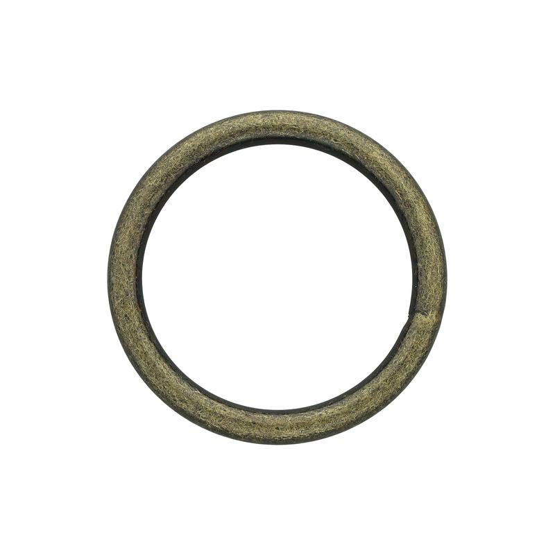 1 Metal O Rings Non Welded - Antique Brass - (O-RING ORG-112)