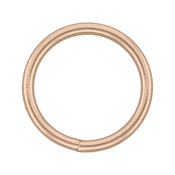 38mm rose gold and silver O Ring Non Welded Metal O Buckle O rings Belt Strap Buckle Webbing O Ring Leather Craft,O Ring Choker 1 12 inch