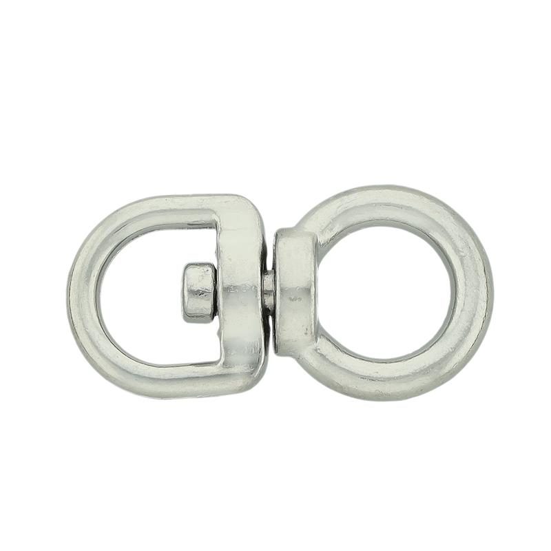 Buckle hook/loop silver hook clasp for 30 mm belt