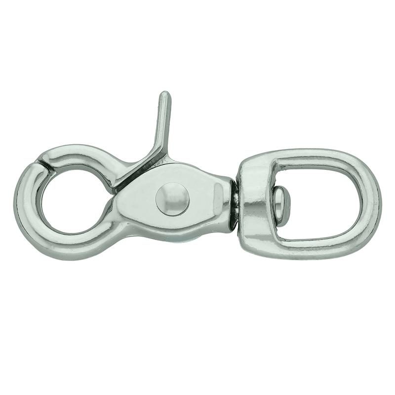 Solid Brass Lever Snap for Leather, Bags, Leashes & Accessories | | (220-0I-BOCR2-LL)