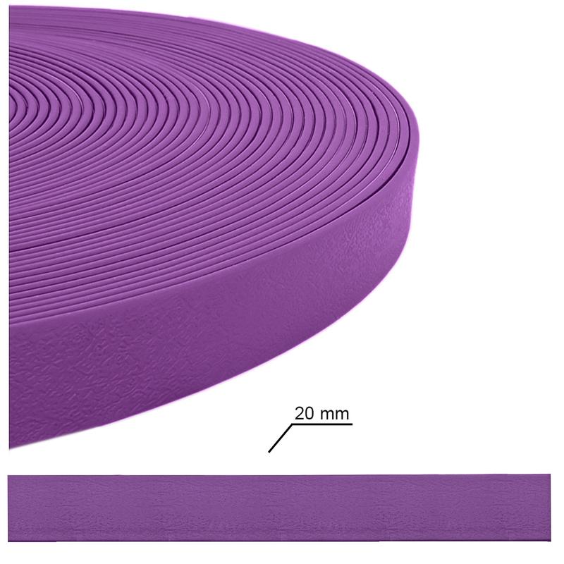 Violet petite vague Tissu polyester sangle sangle en nylon pour