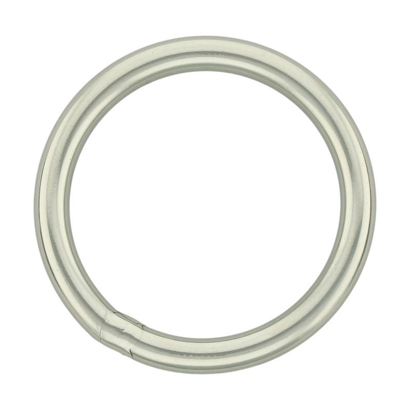 304 Stainless Steel Round Rings Heavy Duty Solid Metal O Ring