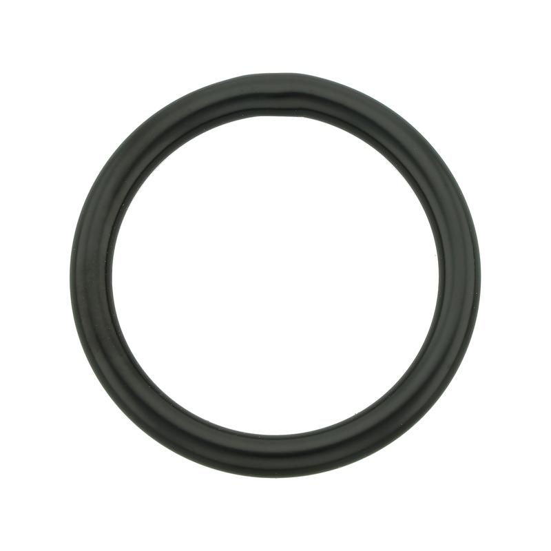 Flat Split O Ring, Black Nickel