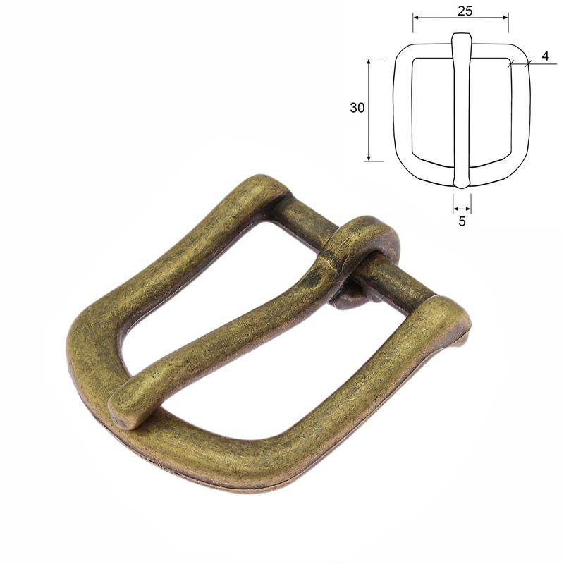 Key Fob Hardware 25 Sets ANTIQUE BRASS 1 INCH 25 Mm Key Fob Clamps